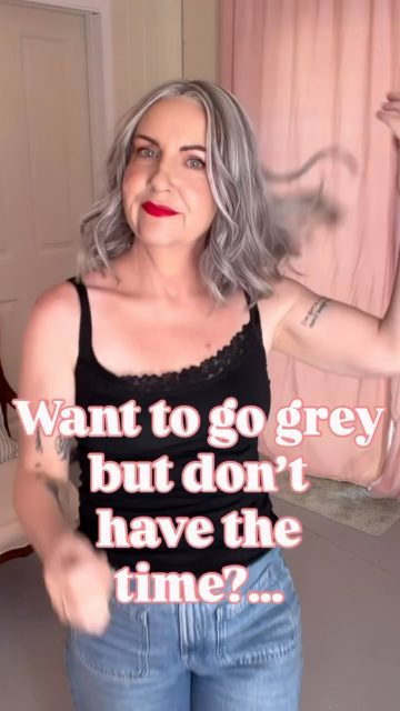Great advice from @thewigandI, are you trying to grow out your great hair ? Save yourself the time and headache. We have the solution for you 🌸 #growingouthair #greywigs #greyhair #greyhairmovement