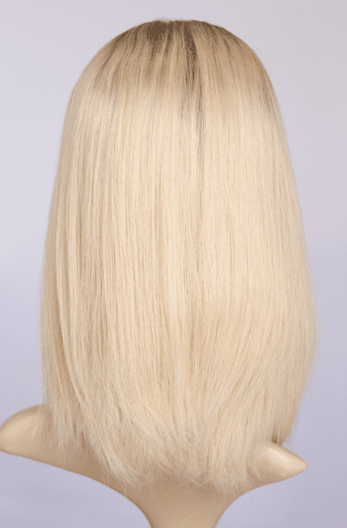 Cool Blonde Vanilla blonde with soft shadow root