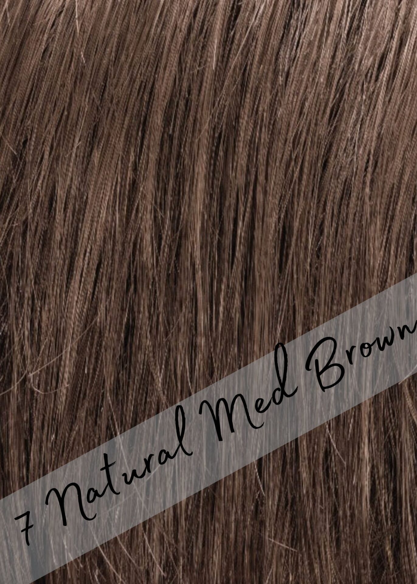 7 Natural Medium Brown