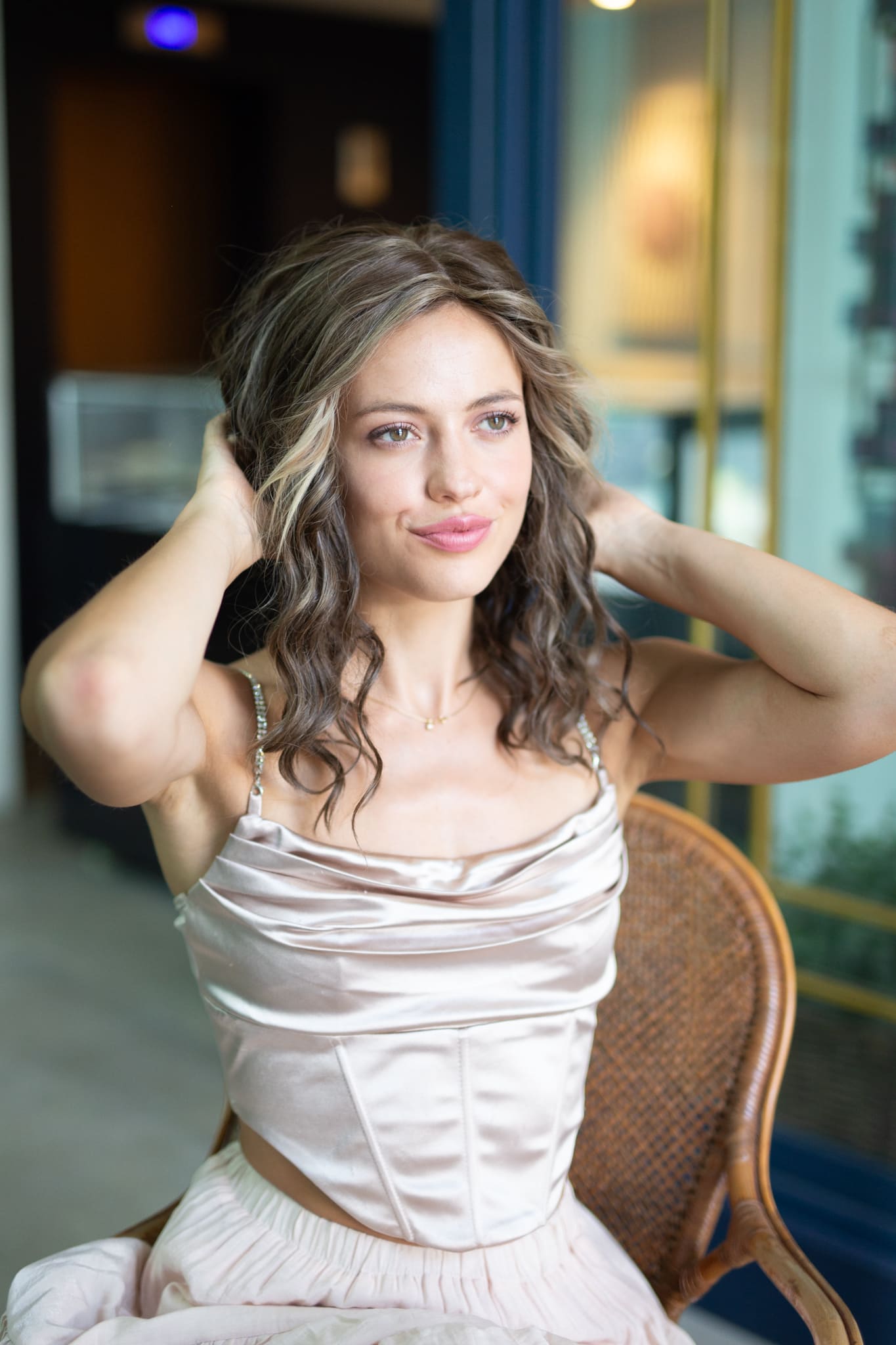 Missy Spiral Beach Curl Synthetic Topper